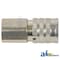 A & I Products Coupler, Female Flat Face;  FEM Series, ISO16028 3" x1" x1" A-FEM-371-6FP-NL - alternate 4